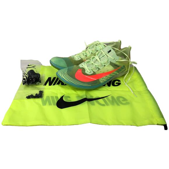 Nike Zoom Victory 5 XC Barely Volt Hyper Orange AJ0847-701 Sz 12.5 NEW - Picture 1 of 14